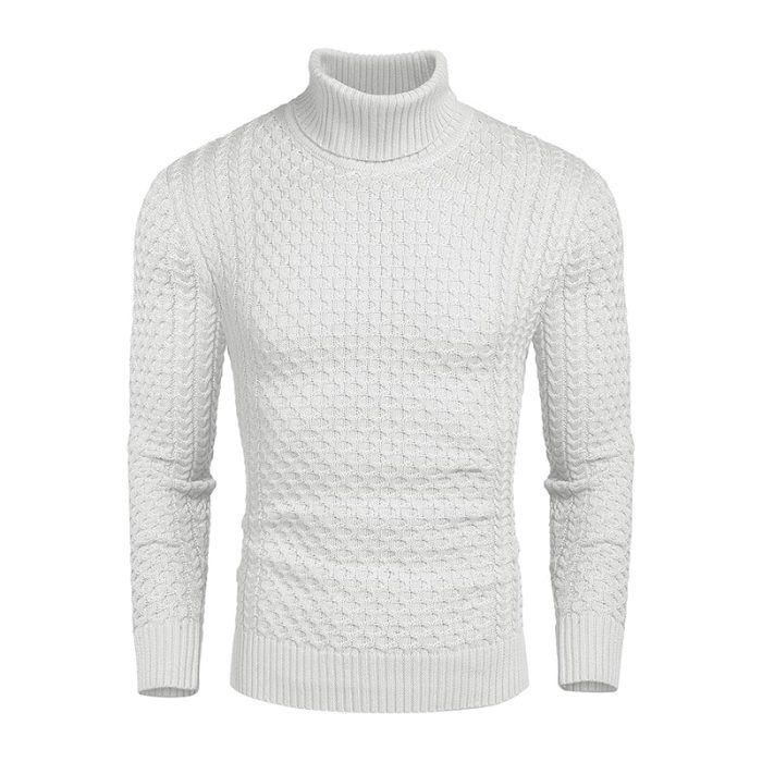 Men's Slim Fit Turtleneck Sweater